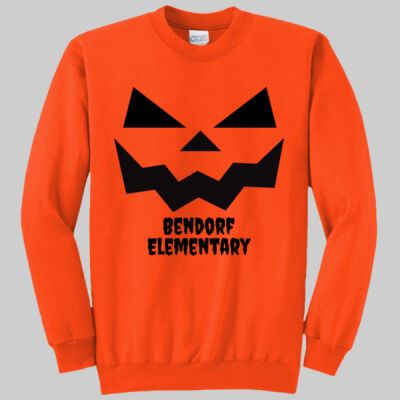 Adult Crewneck - Fall - Jacko Lantern Black Thumbnail