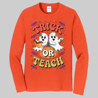 Adult Long Sleeve Shirt - Fall - Trick or Teach  Thumbnail