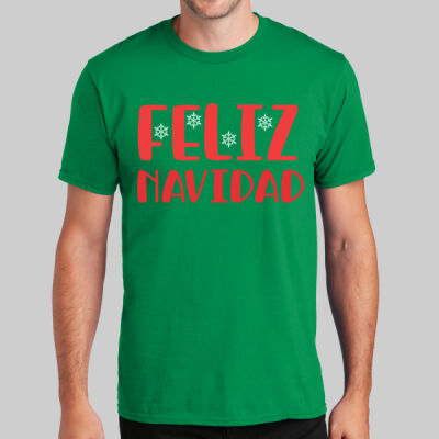 Adult T-Shirt - Winter - Feliz Navidad Red Thumbnail