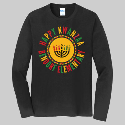 Adult Long Sleeve Shirt - Winter - Kwanzaa  Thumbnail