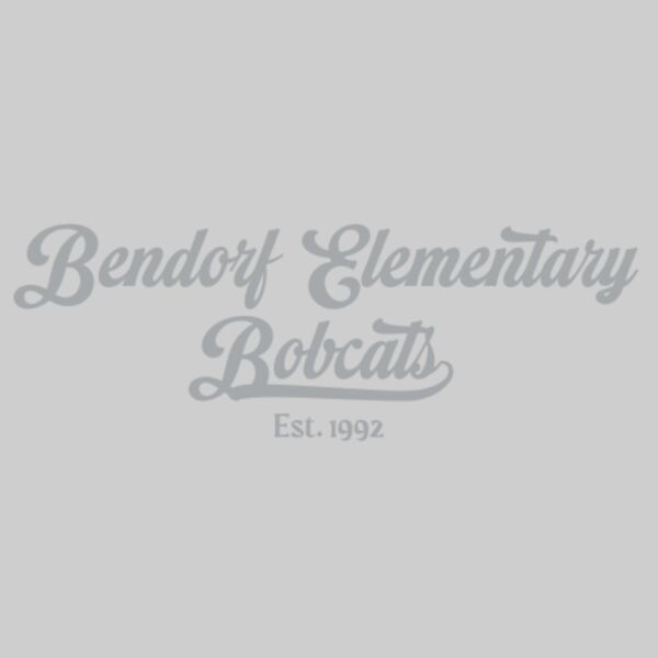 Retro Bendorf Elementary Bobcats Grey Thumbnail