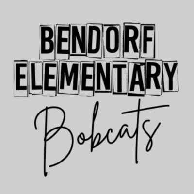Bendorf Elementary Bobcats Cursive Black Thumbnail